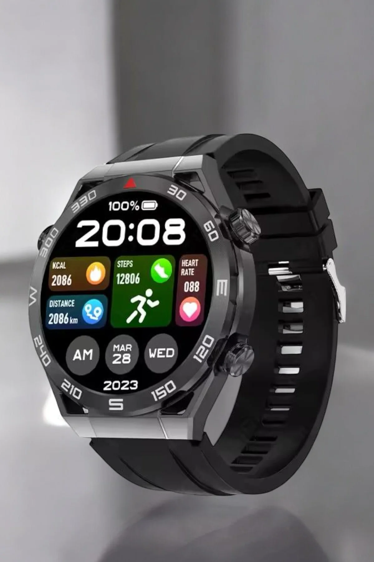Akıllı Saat Yeni Nesil 2024 Model Metal Kordonlu Bluetooth Bağlantılı Akıllı Saat Yeni Nesil 2024 Model Metal Kordonlu Bluetooth Bağlantılı - Görsel 5