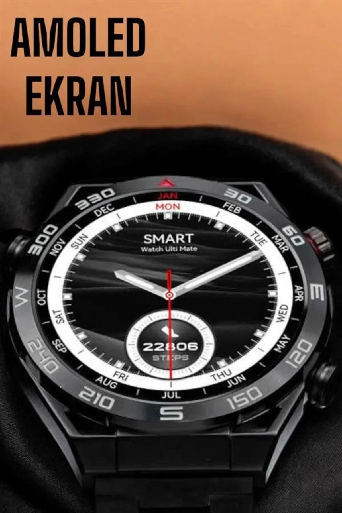 Akıllı Saat Yeni Nesil 2024 Model Metal Kordonlu Bluetooth Bağlantılı Akıllı Saat Yeni Nesil 2024 Model Metal Kordonlu Bluetooth Bağlantılı