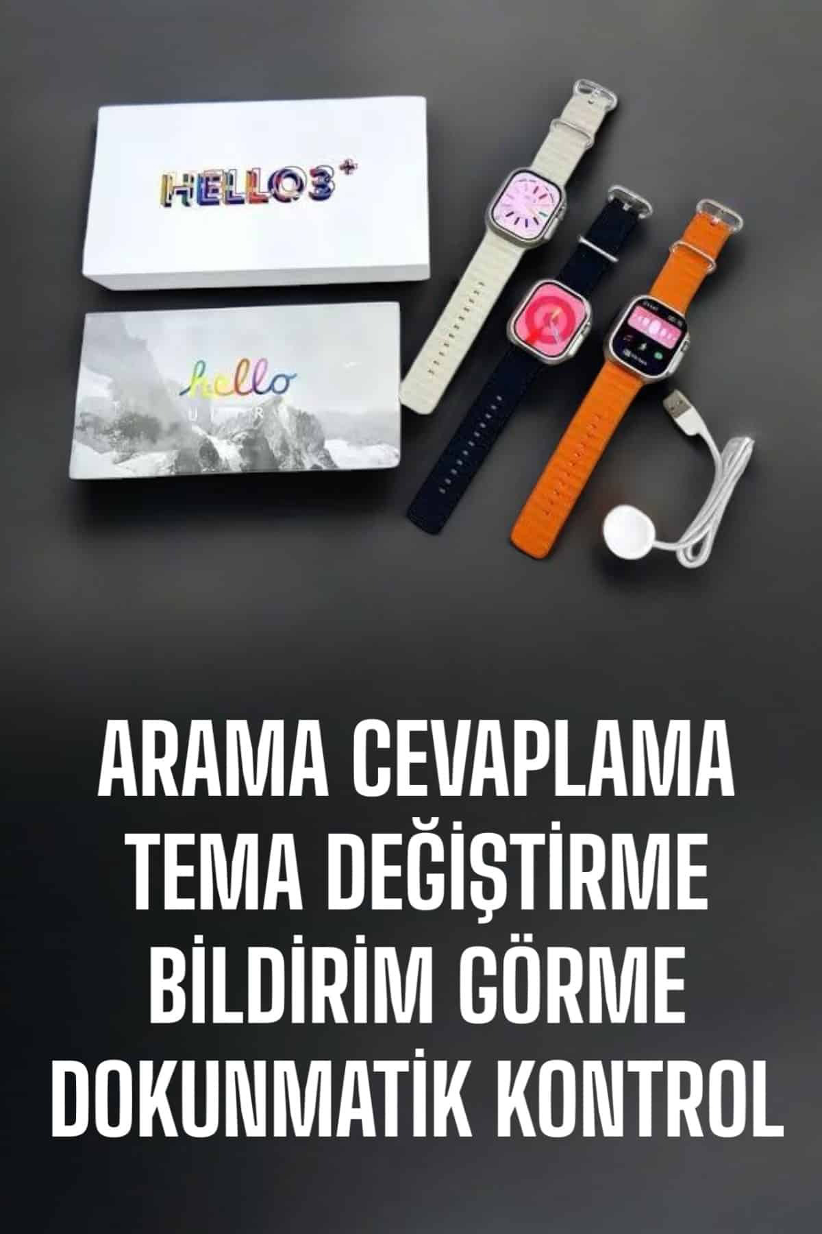 Akıllı Saat Yeni Nesil Bluetooth Bağlantılı Uyku Sağlık Takibi GP