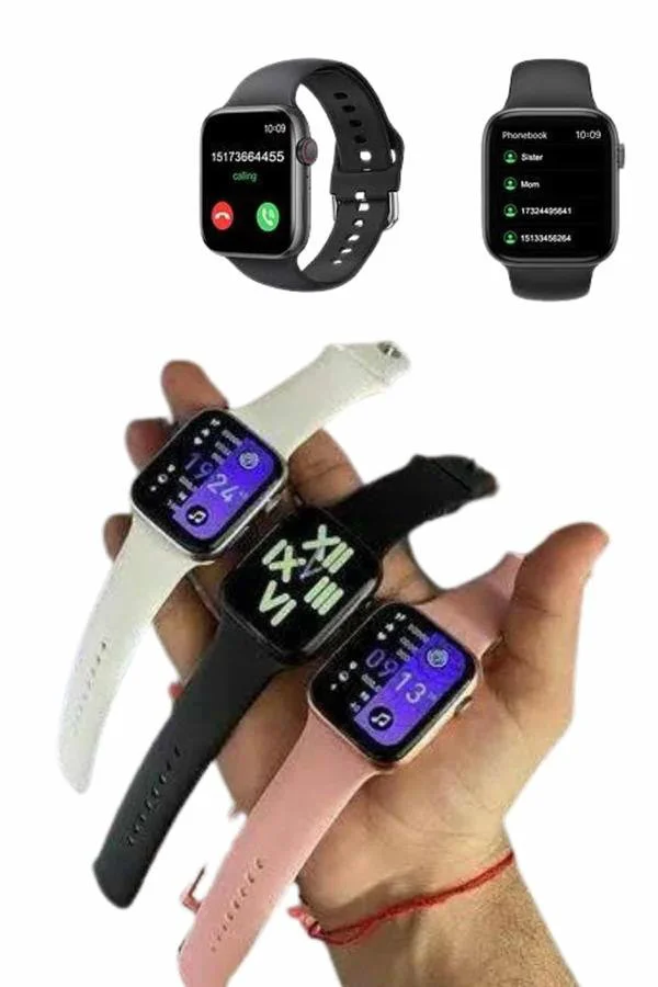Akıllı Saat Yeni Nesil Android & iOS Uyumlu Titreşimli Alarm Kronometre