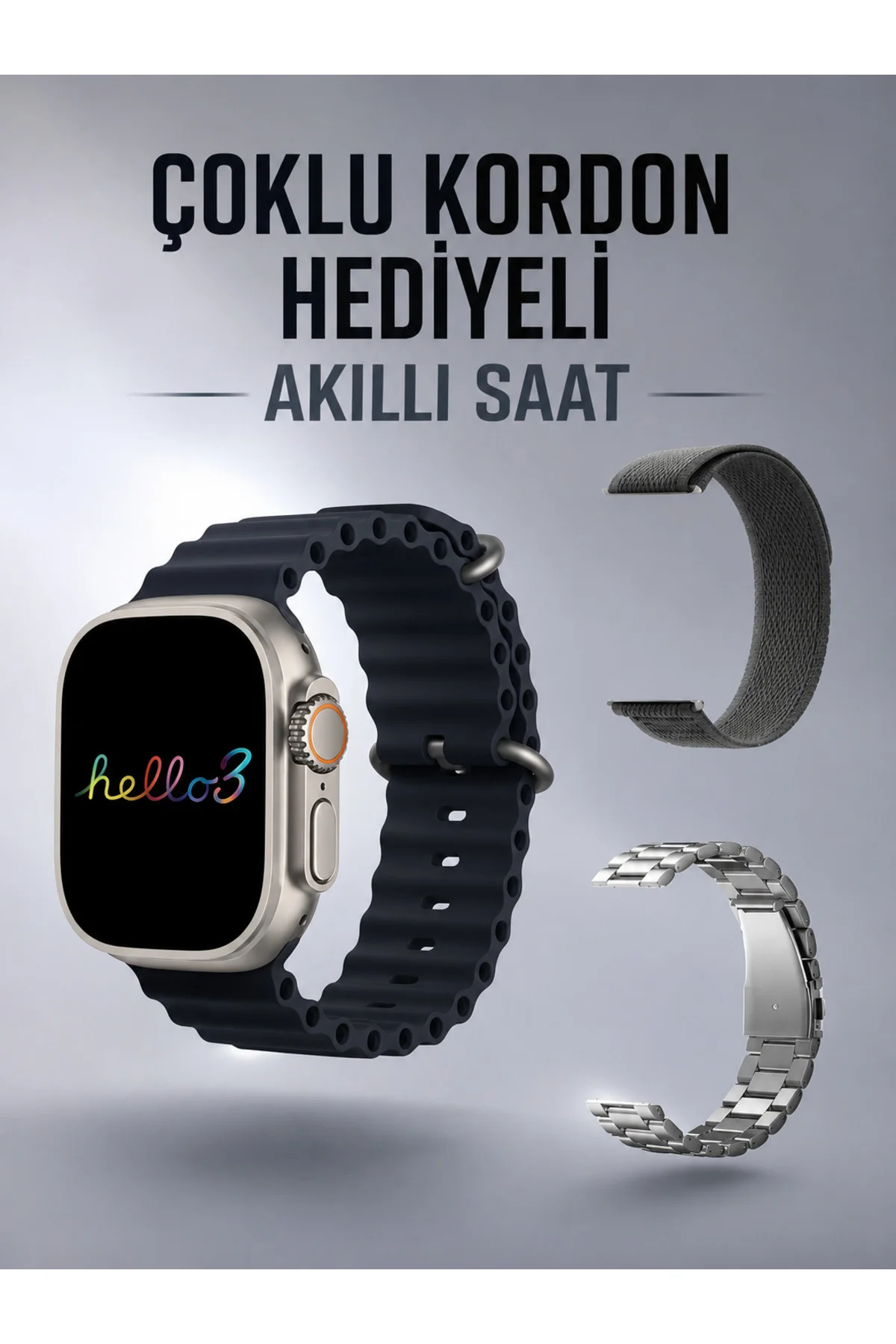 Akıllı Saat Yeni Nesil Bluetooth Bağlantılı Uyku Sağlık Takibi GPS Ve NFC Uyumlu