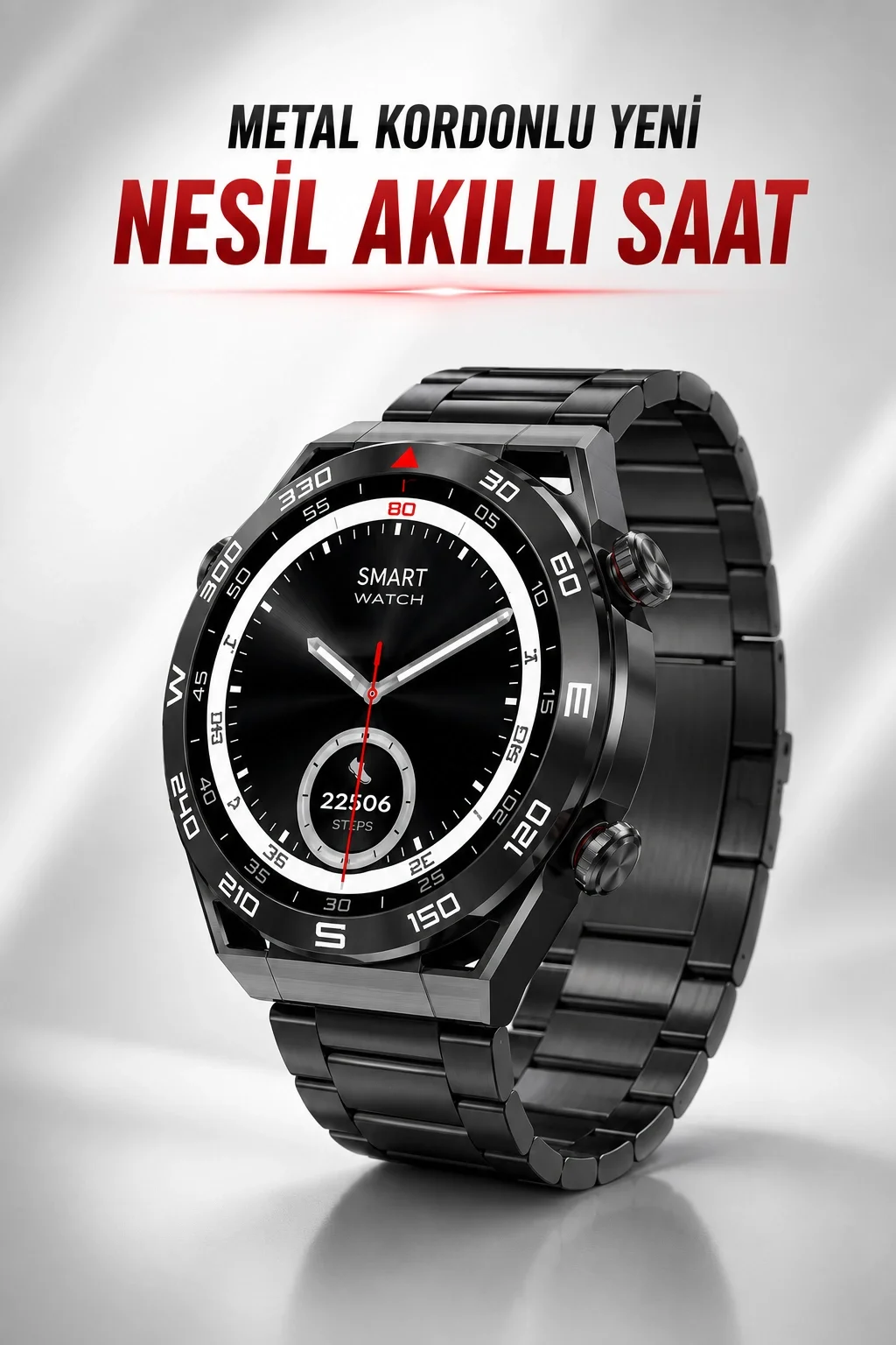 Akıllı Saat Yeni Nesil Bluetooth Bağlantılı Uyku ve Sağlık Takibi NFC ve GPS Fiyatı, Yorumları ve Özellikleri