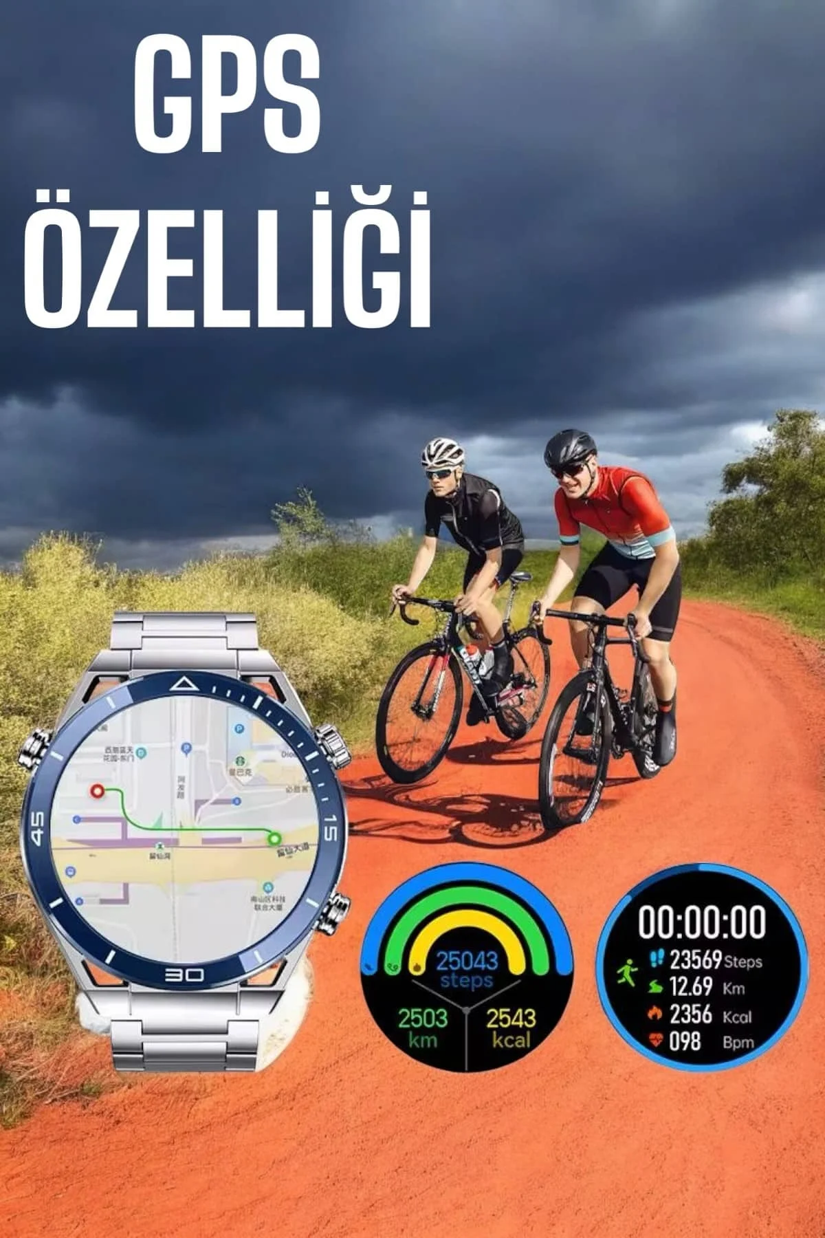 Akıllı Saat Yeni Nesil 2024 Model Metal Kordonlu Bluetooth Bağlantılı Fiyatı, Yorumları ve Özellikleri