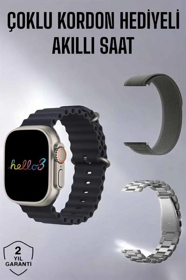 Akıllı Saat Yeni Nesil Bluetooth Bağlantılı Uyku Sağlık Takibi GPS Ve NFC Uyumlu Akıllı Saat Yeni Nesil Bluetooth Bağlantılı Uyku Sağlık Takibi GPS Ve NFC Uyumlu