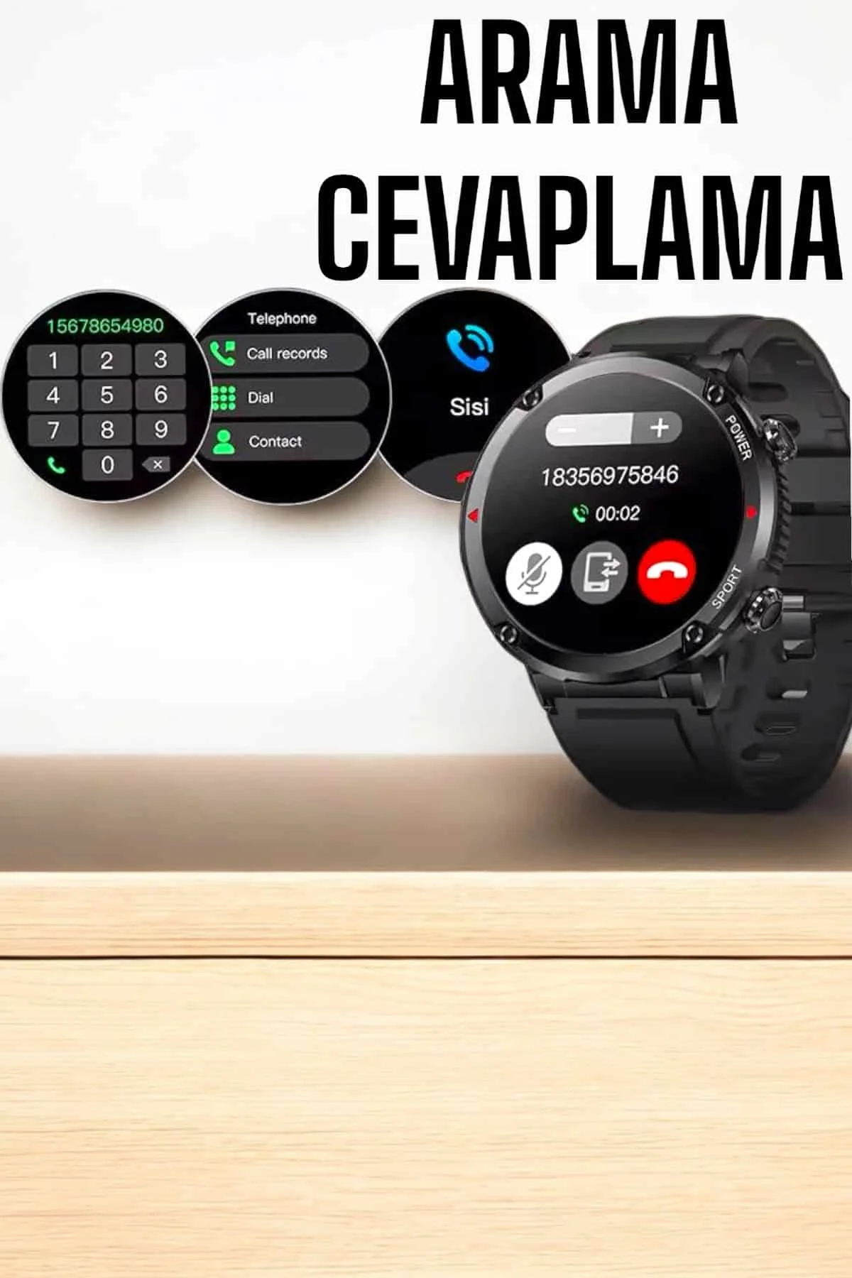 Akıllı Saat Yeni Nesil Bluetooth Bağlantılı Uyku ve Sağlık Takibi NFC ve GPS Fiyatı, Yorumları ve Özellikleri