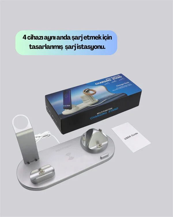 Akıllı Şarj İstasyonu - Güvenli Hızlı Şarj ve Cihaz Koruma