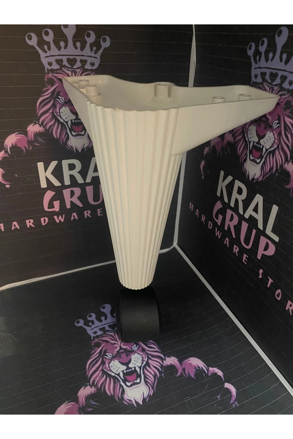 Akıllı Sehpa Ayağı, Tekerli Ayak, Tekerli Sehpa Ayağı 15cm 4 Adet