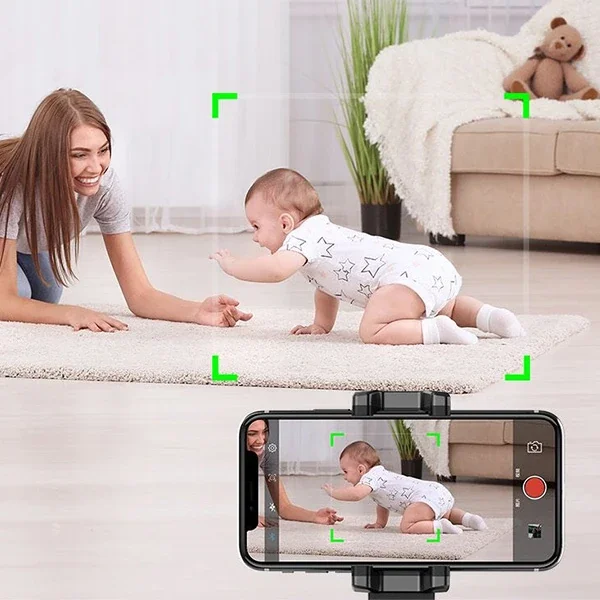 Akıllı Selfie Tripod 360° - Yüz İzleme ve Bluetooth Kontrol