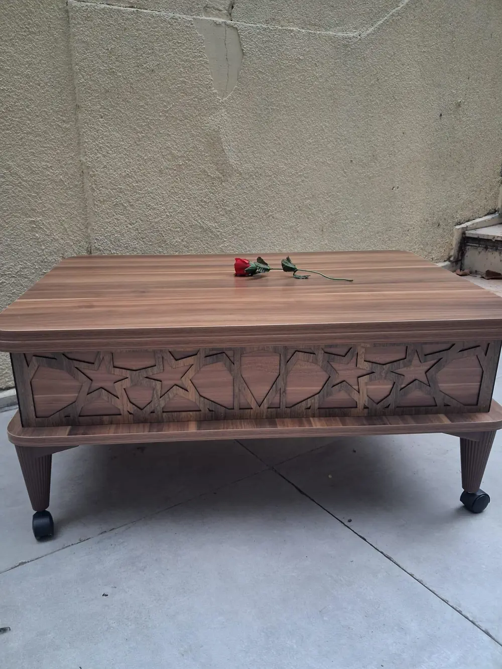 Akıllı Sihirli 90558 Fonksiyonlu Tekerlekli Hem Masa Hem Ota Sehp