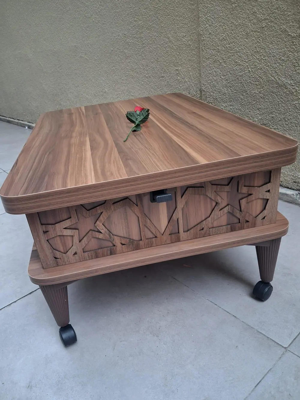 Akıllı Sihirli 90558 Fonksiyonlu Tekerlekli Hem Masa Hem Ota Sehp