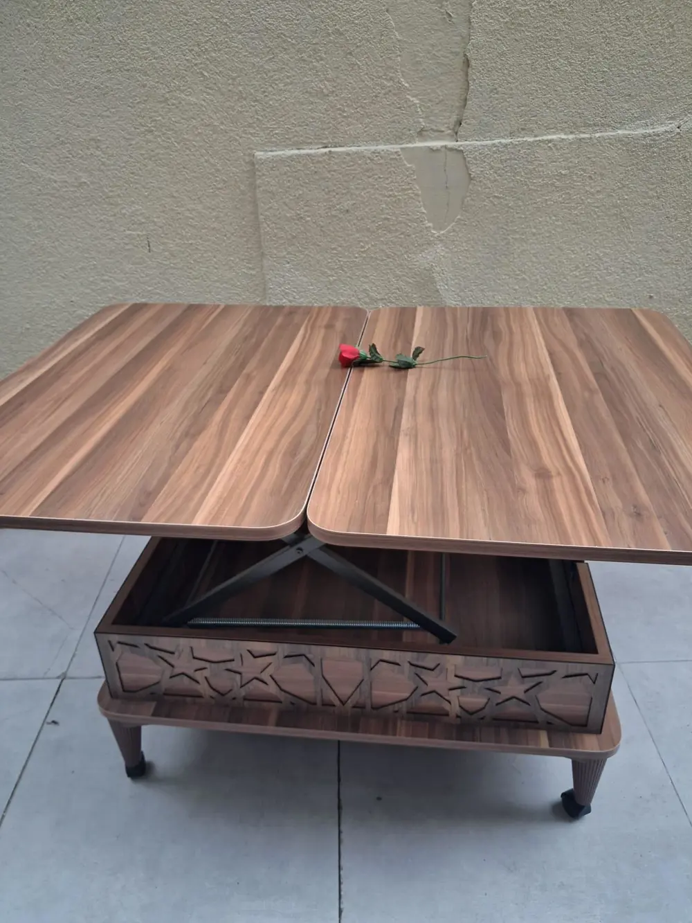 Akıllı Sihirli 90558 Fonksiyonlu Tekerlekli Hem Masa Hem Ota Sehp