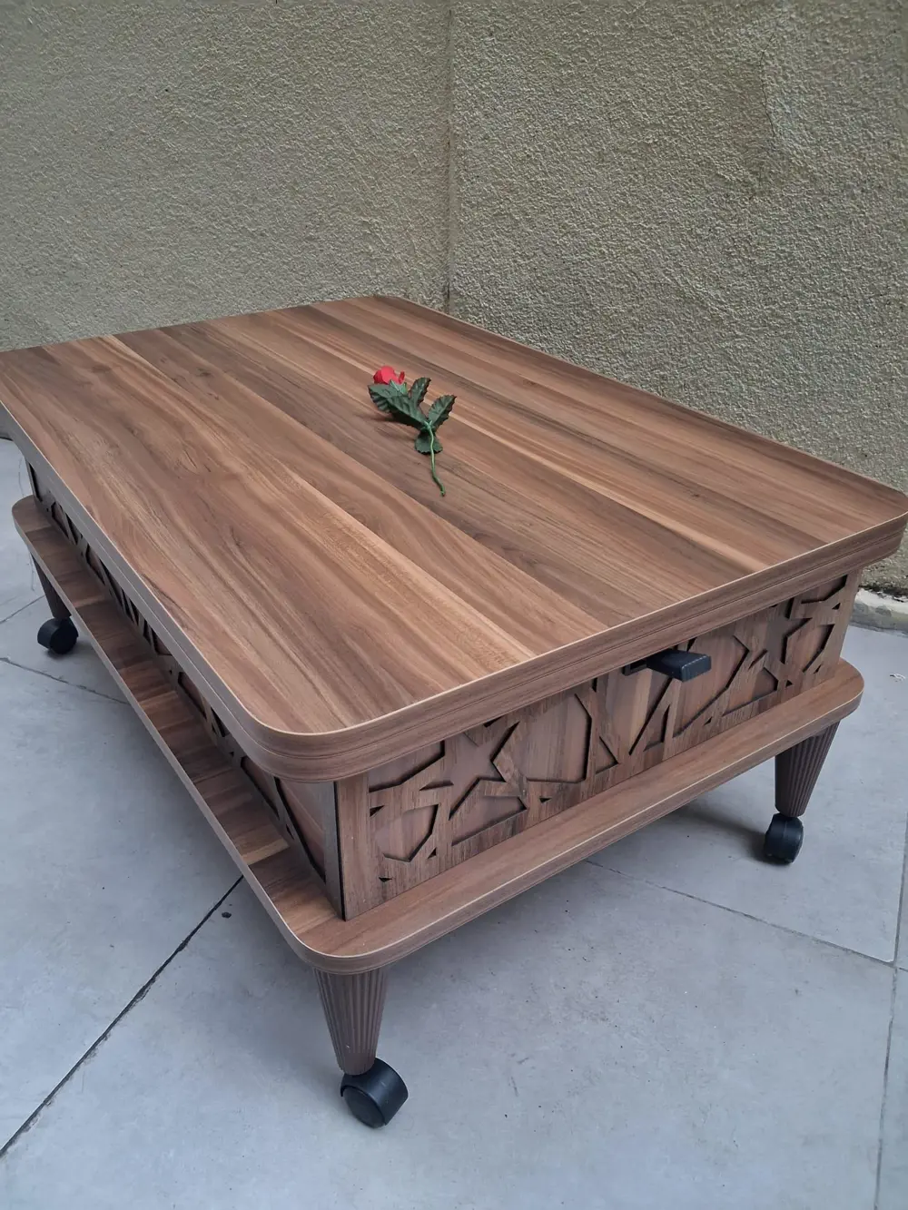 Akıllı Sihirli 90558 Fonksiyonlu Tekerlekli Hem Masa Hem Ota Sehp