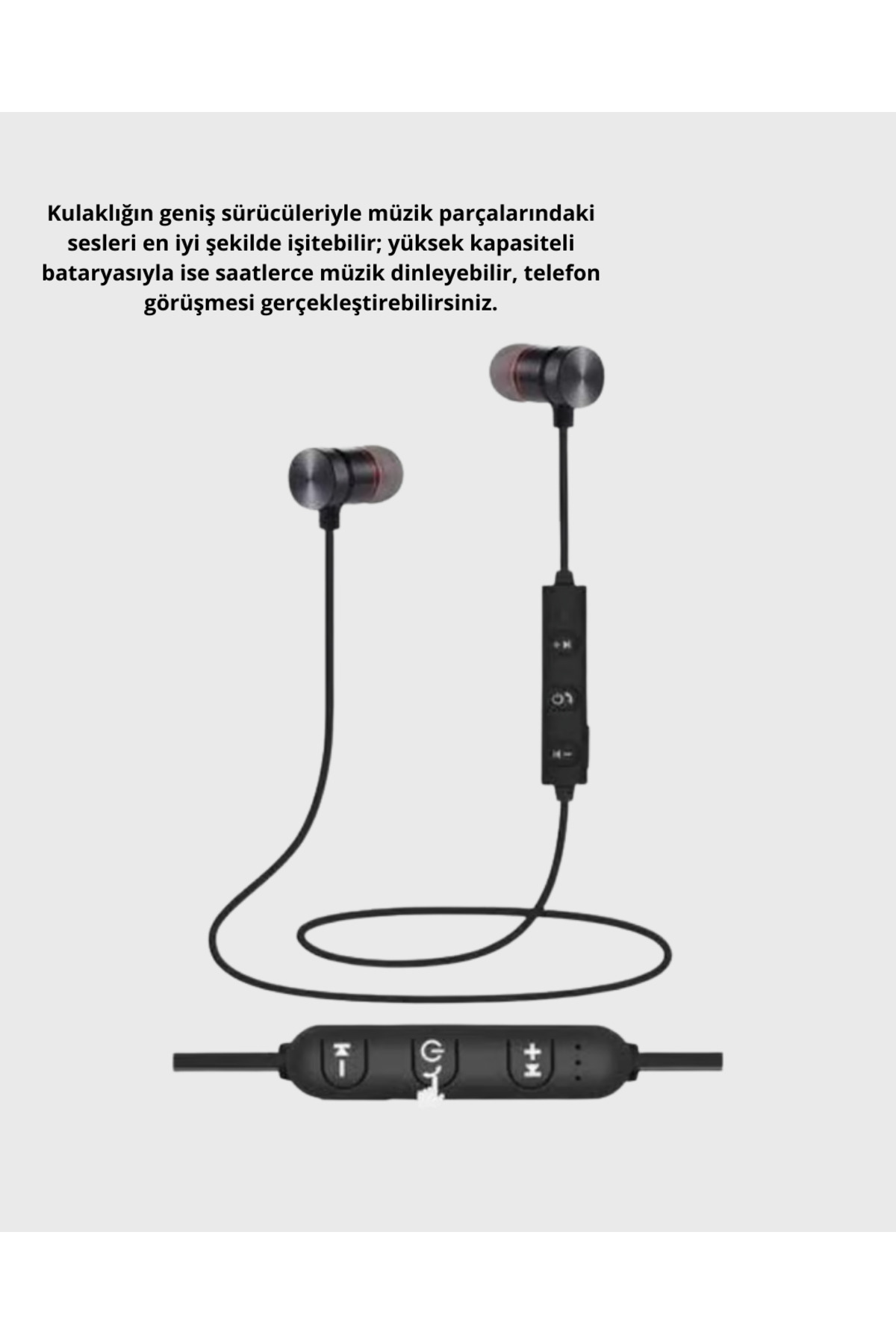 Akıllı Spor Bilekliği ve Gürültü Önleyici Bluetooth Kulaklık Seti