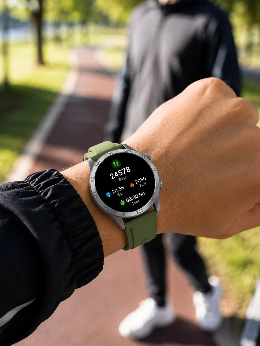 Akıllı Spor ve Günlük Yaşam Takip Saati - Bluetooth Bağlantılı