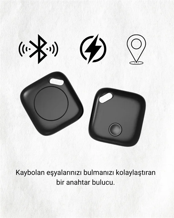 Akıllı Takip Teknolojisi İle Eşyalarınızı Korumaya Alın Bul Uygulaması Destekli, Uzak Mesafe Bluetooth Takibi Ve Uzun Ömürlü Batarya - Lisinya
