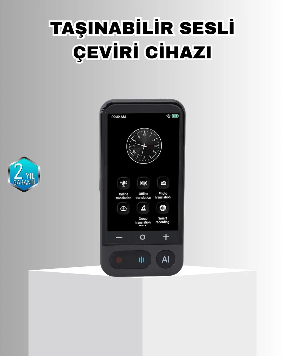 Akıllı Taşınabilir Tercüman: 139 Dilde Çeviri ve 17 Çevrimdışı Desteği