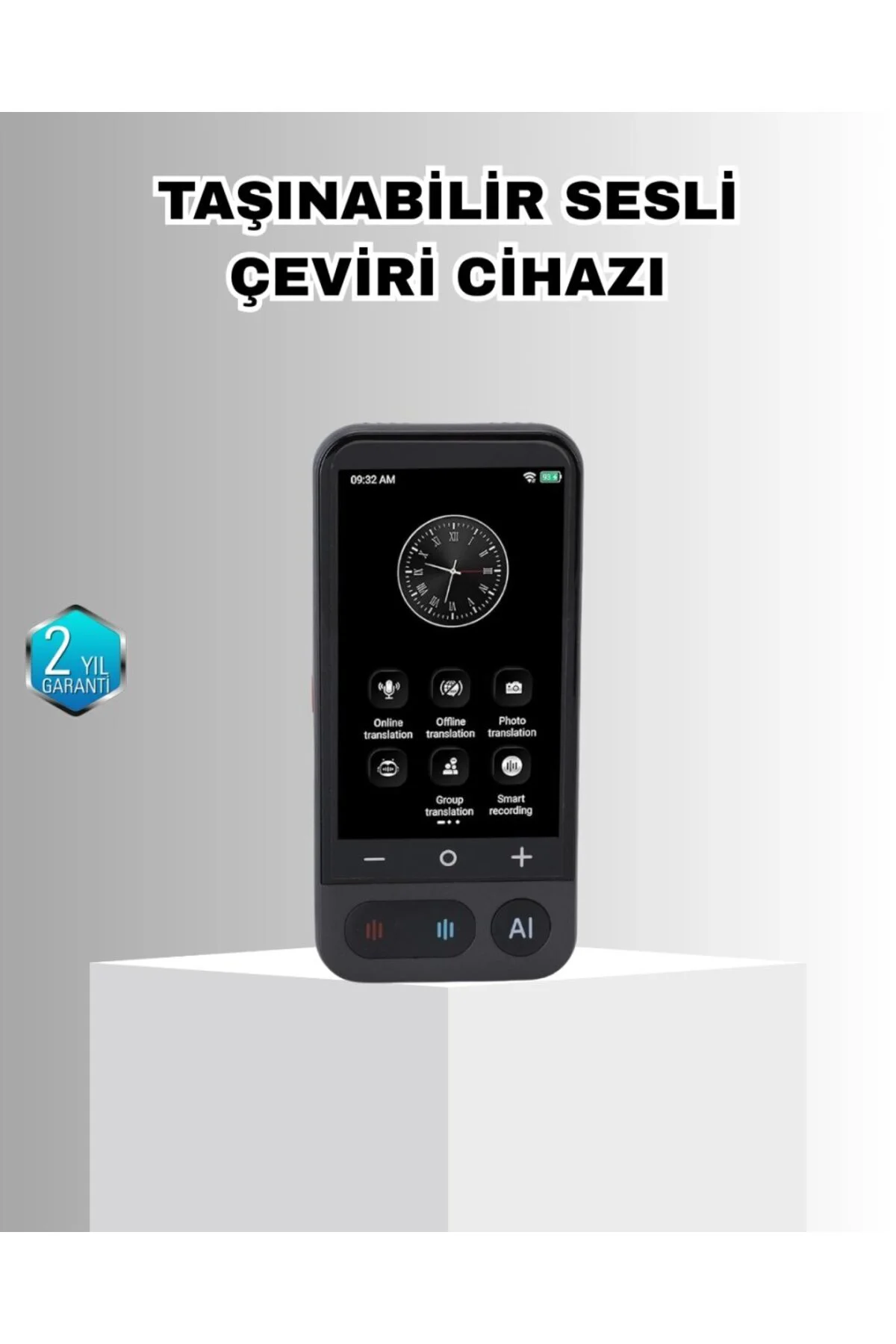 Akıllı Taşınabilir Tercüman – 17 Çevrimdışı, 139 Çevrimiçi Dil De