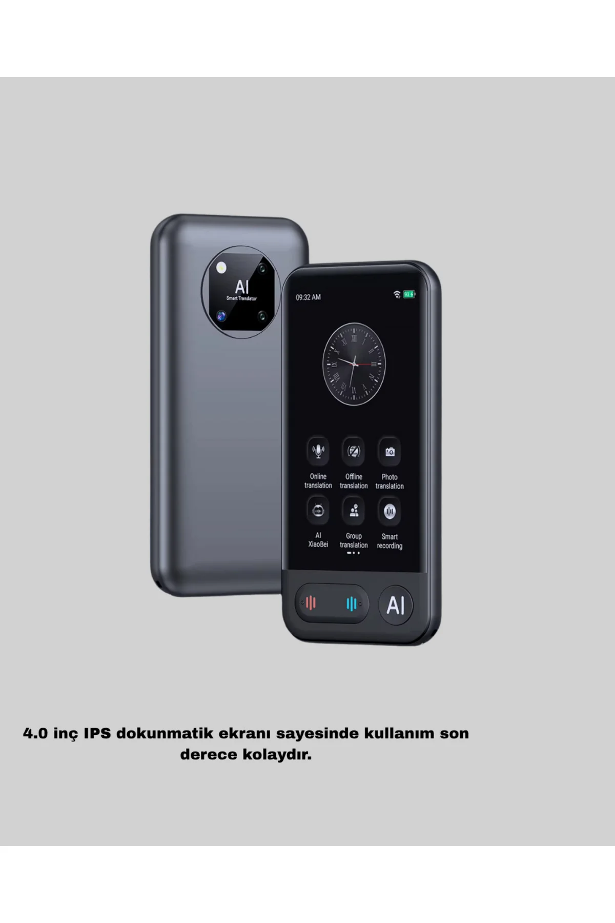 Akıllı Taşınabilir Tercüman – 17 Çevrimdışı, 139 Çevrimiçi Dil Desteği Akıllı Taşınabilir Tercüman – 17 Çevrimdışı, 139 Çevrimiçi Dil Desteği - Görsel 5