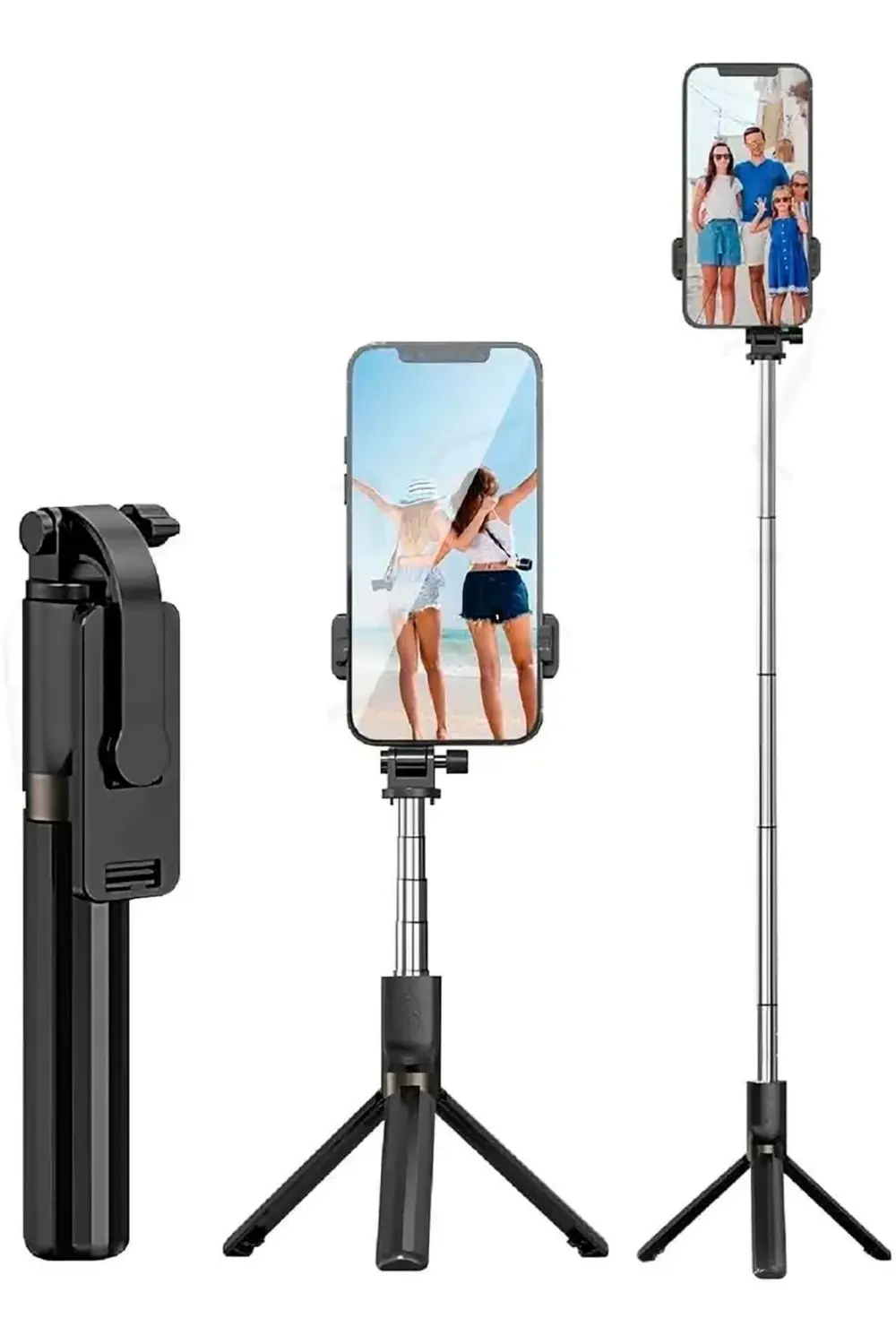 Akıllı Telefonlar İçin Tripod Ultra Hafif 360 Derece Dönebilen Ba