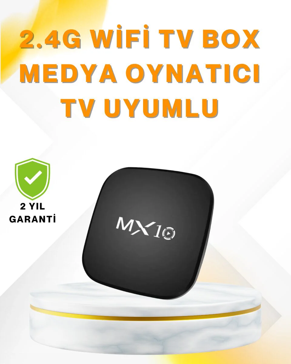 Akıllı TV Dönüşümü 4K UHD Medya Oynatıcı - Android TV ile Sinema Keyfi