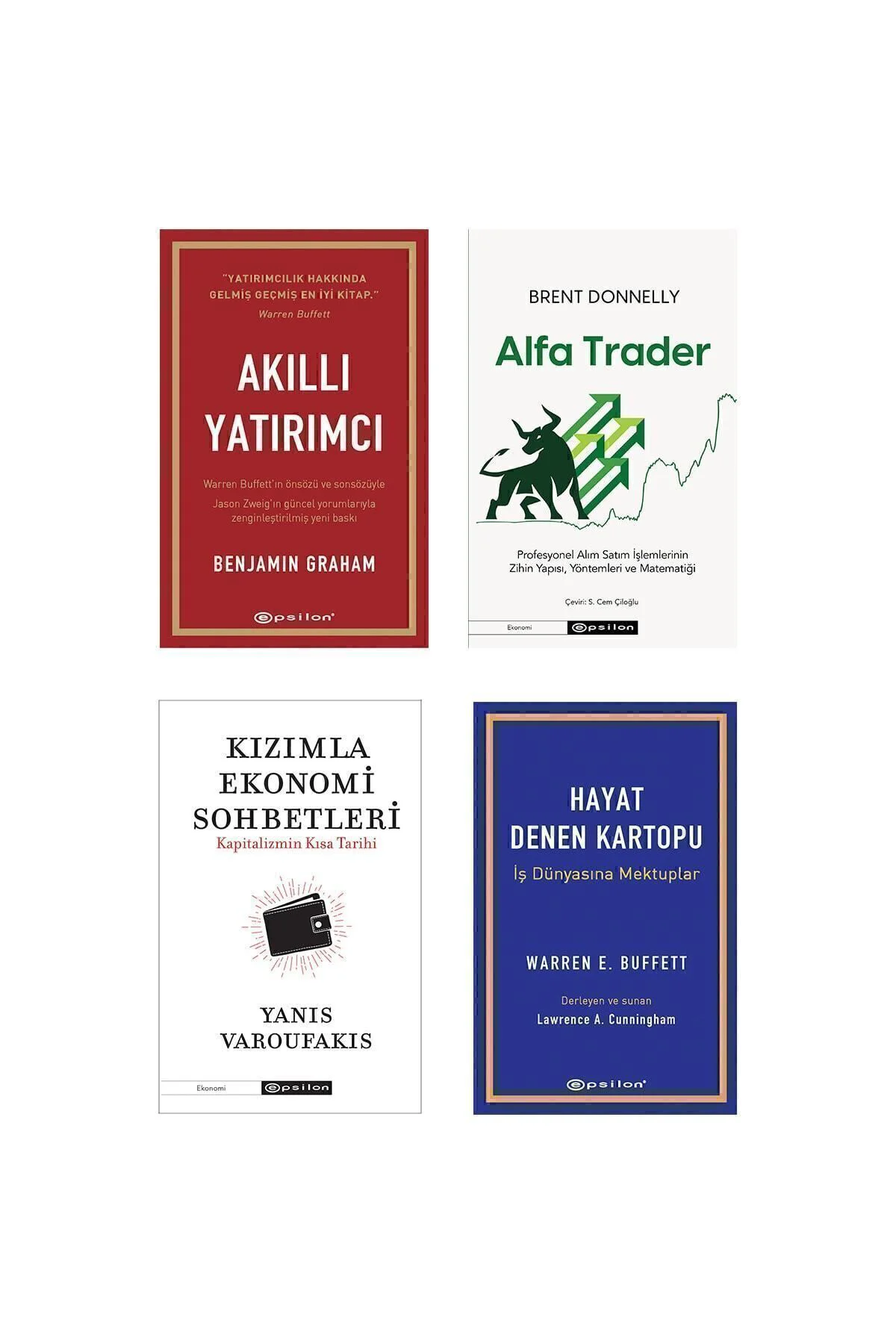 Akıllı Yatırımcı Alfa Trader Ekonomi Seti 4 Kitap Fiyatı, Yorumları ve Özellikleri