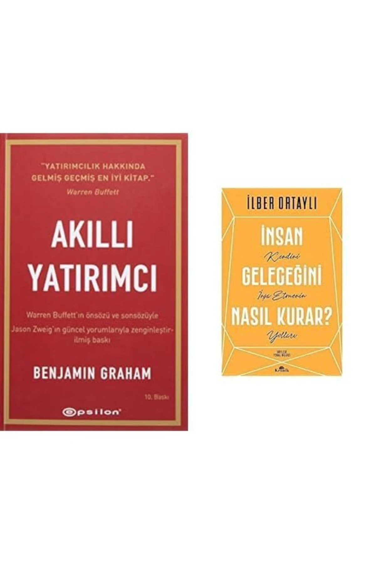 AKILLI YATIRIMCI + INSAN GELECEGI NASIL KURAR ;  2 SET