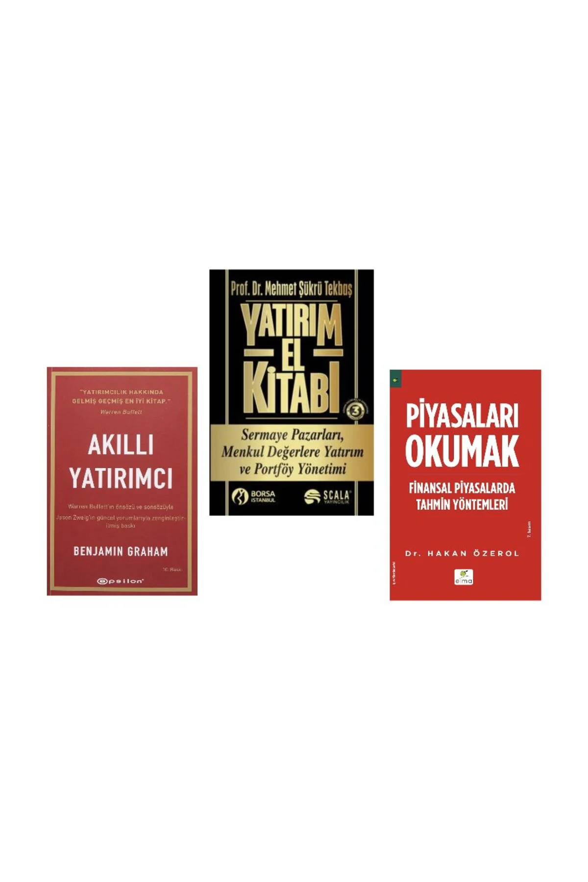 AKILLI YATIRIMCI + YATIRIM EL KITABI + PIYASALARI OKUMAK = 3SET Fiyatı, Yorumları ve Özellikleri