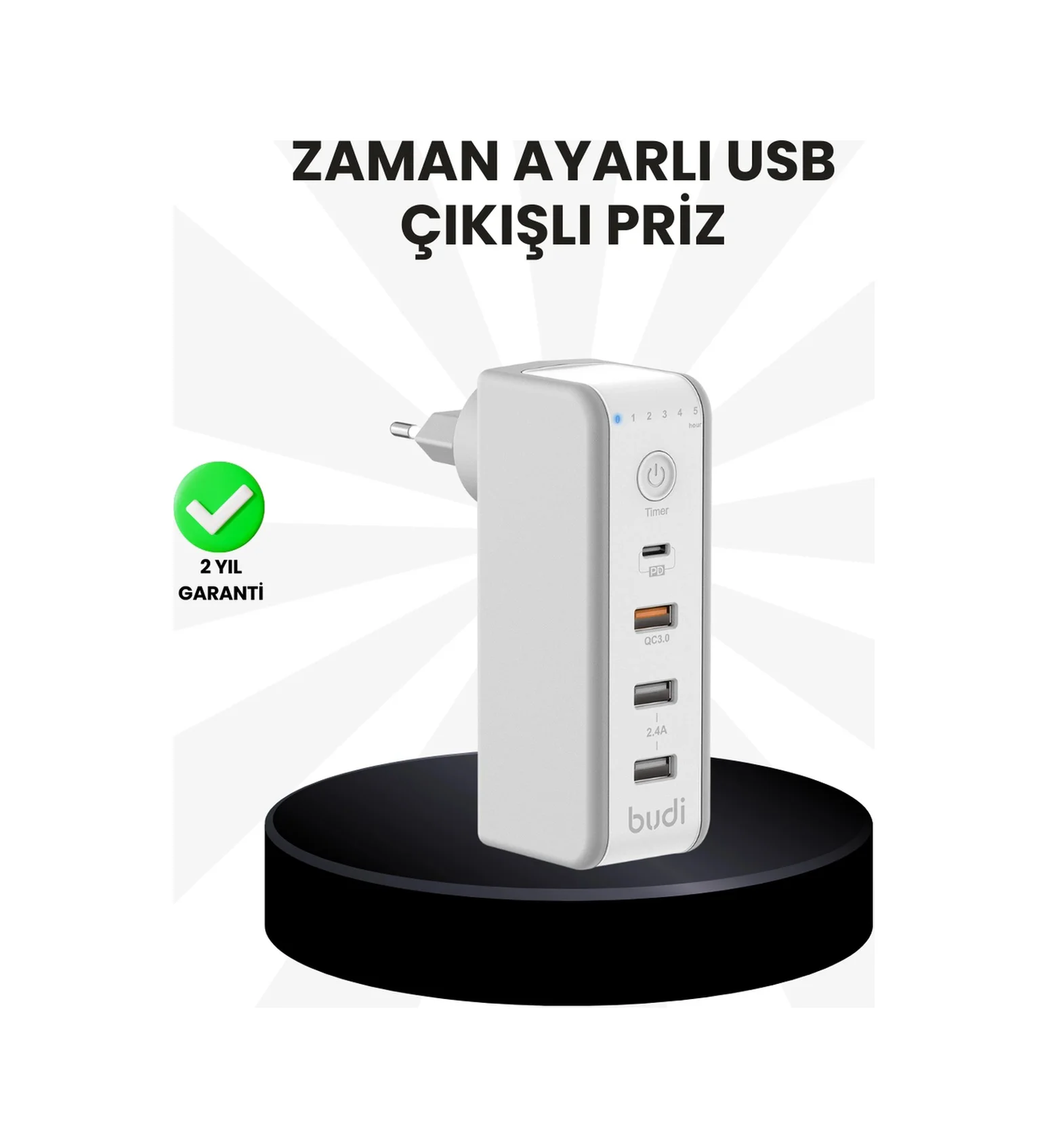 Akıllı Zaman Ayarlı Şarj Cihazı Güvenli Ve Enerji Tasarruflu Diğer