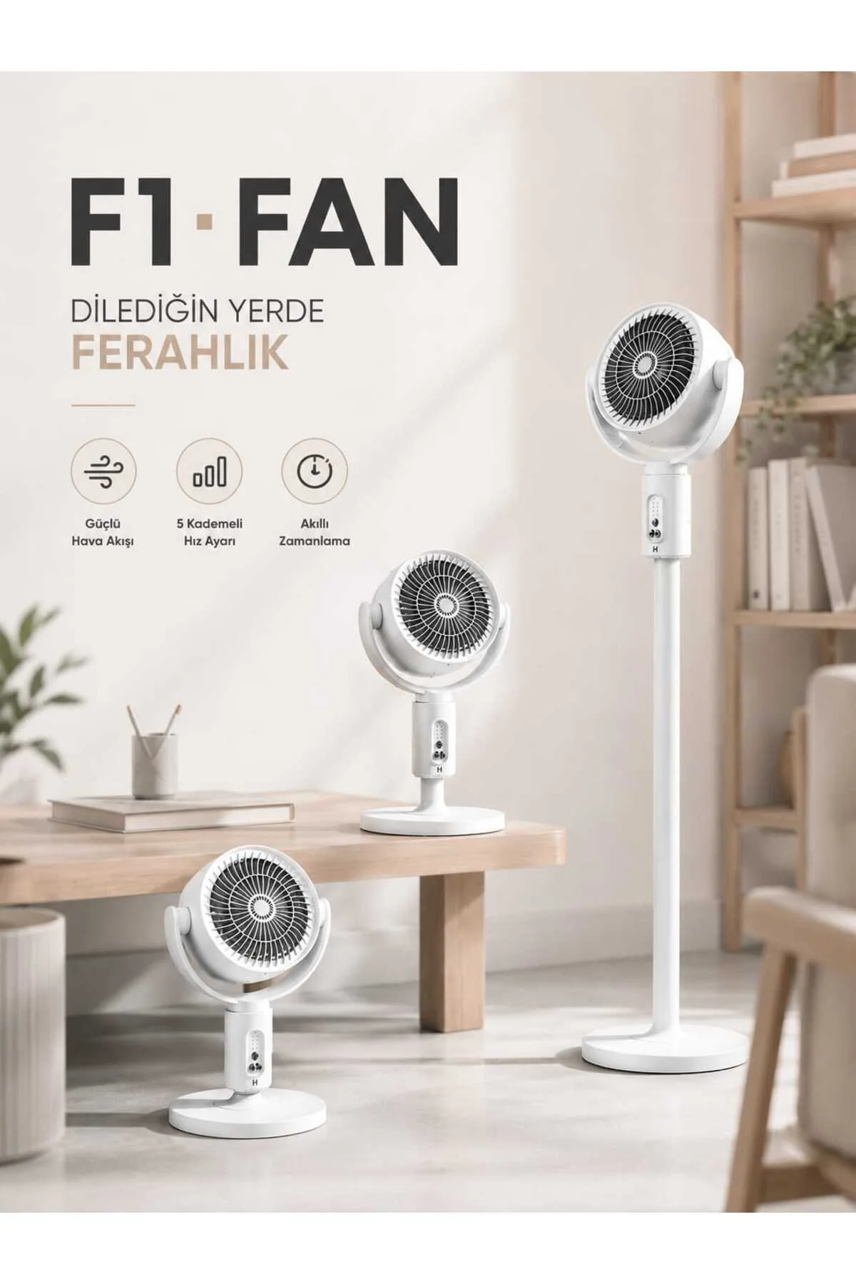 Akıllı Zamanlayıcı Özelliğiyle Enerji Tasarruflu Dikey Vantilatör Akıllı Zamanlayıcı Özelliğiyle Enerji Tasarruflu Dikey Vantilatör