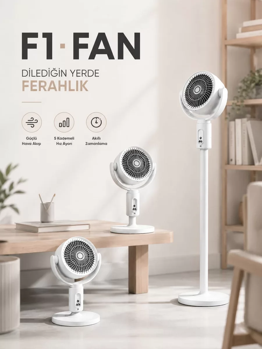 Akıllı Zamanlayıcı Özelliğiyle Enerji Tasarruflu Dikey Vantilatör Fiyatı, Yorumları ve Özellikleri