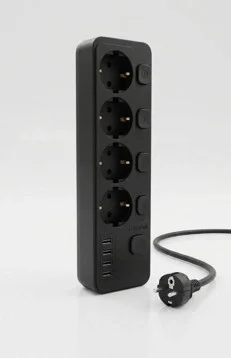 Akım Korumalı 4’lü Priz 2xusb 2xtype-c Çıkış Yüksek Gerilim Koruma Priz Çoğaltıcı Akım Korumalı 4’lü Priz 2xusb 2xtype-c Çıkış Yüksek Gerilim Koruma Priz Çoğaltıcı
