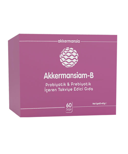Akkermansiam -B Akkermansia Muciniphila İçeren Takviye Edici Gida 60 Saşe