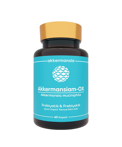 Akkermansiam -Ox Akkermansia Muciniphila İçeren Takviye Edici Gida 60 Kapsül