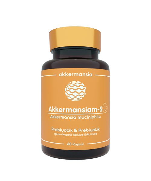 Akkermansiam -S Akkermansia Muciniphila İçeren Takviye Edici Gida 60 Kapsül Akkermansiam -S Akkermansia Muciniphila İçeren Takviye Edici Gida 60 Kapsül