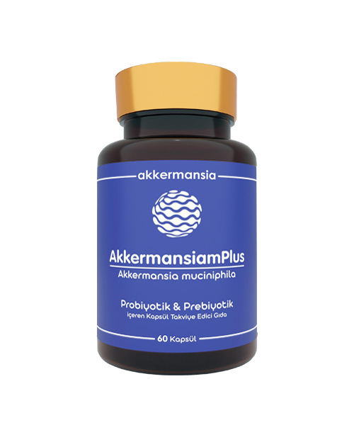 Akkermansiam Plus Akkermansia Muciniphila İçeren Takviye Edici Gida 60 Kapsül