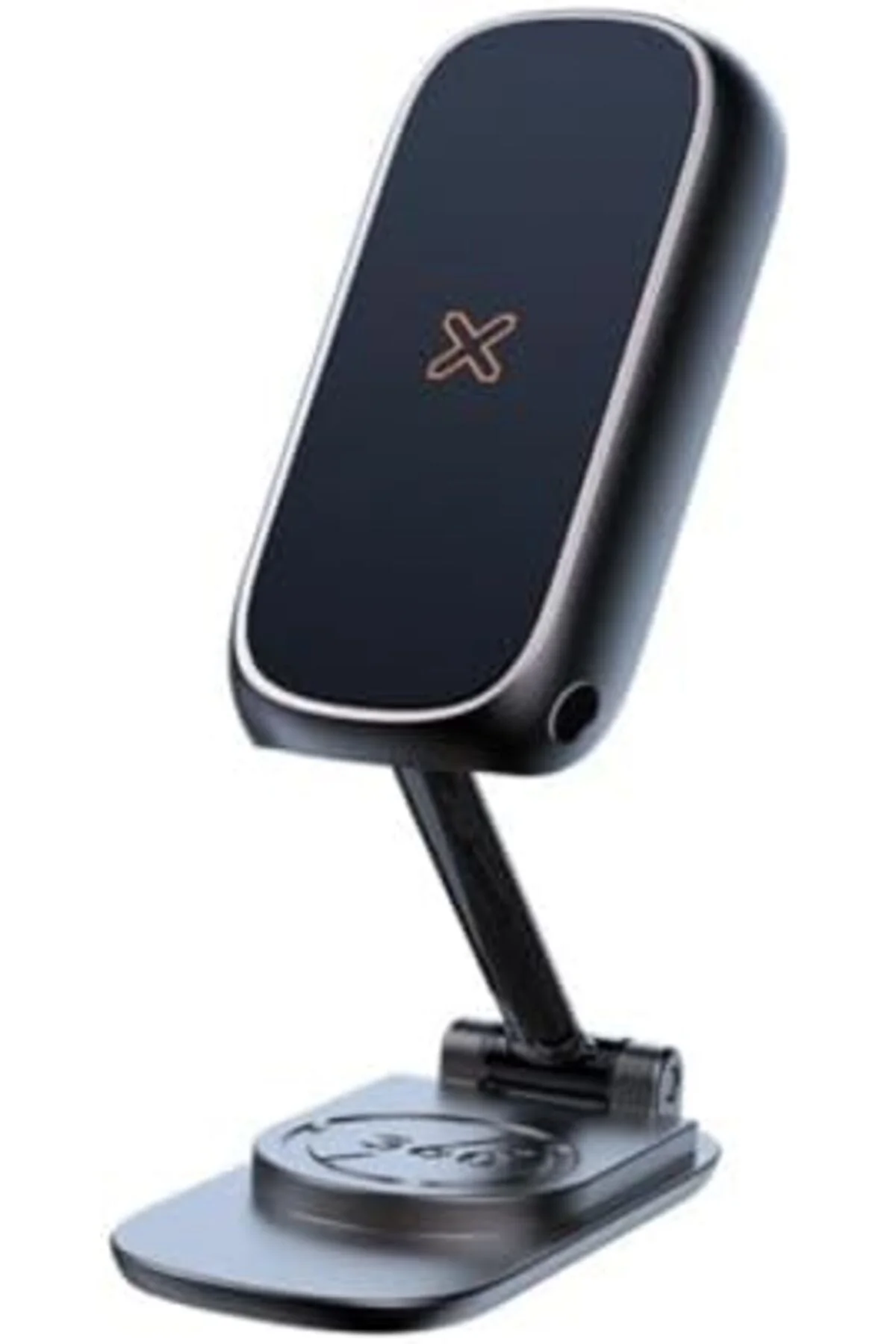 Akmanshopx Ultra Güçlü Mıknatıslı 360 Döner Alüminyum Araç İçi Telefon Tutucu Masaüstü Telefon Tutuc
