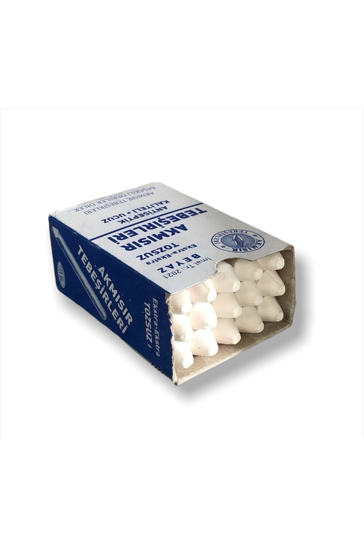 AKMISIR TEPEŞİR TOZSUZ 15 Lİ BEYAZ