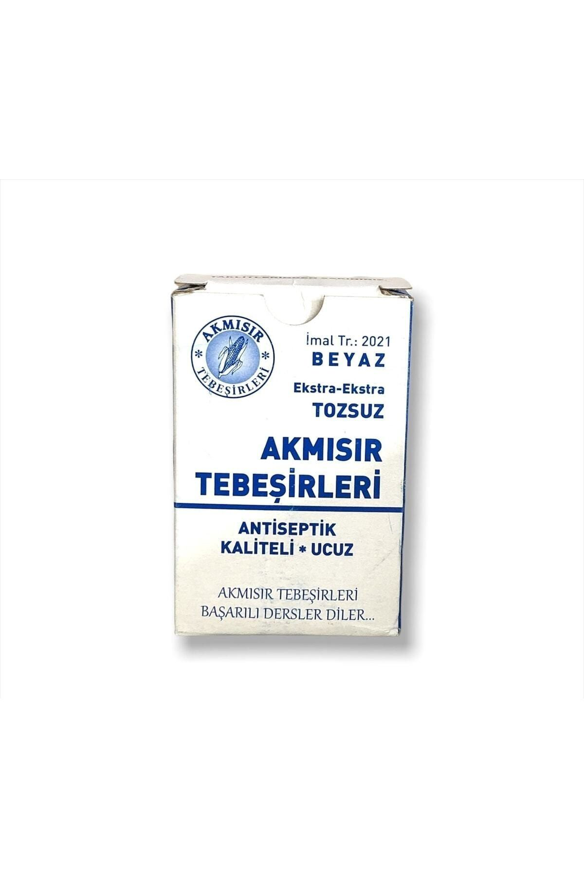AKMISIR TEPEŞİR TOZSUZ 15 Lİ BEYAZ