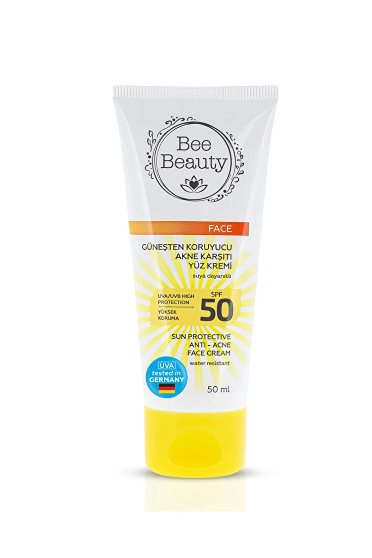 Akne Karşıtı Güneş Koruyucu Yüz Kremi SPF50 – Yağsız, Hafif Formül, 50 ml Akne Karşıtı Güneş Koruyucu Yüz Kremi SPF50 – Yağsız, Hafif Formül, 50 ml