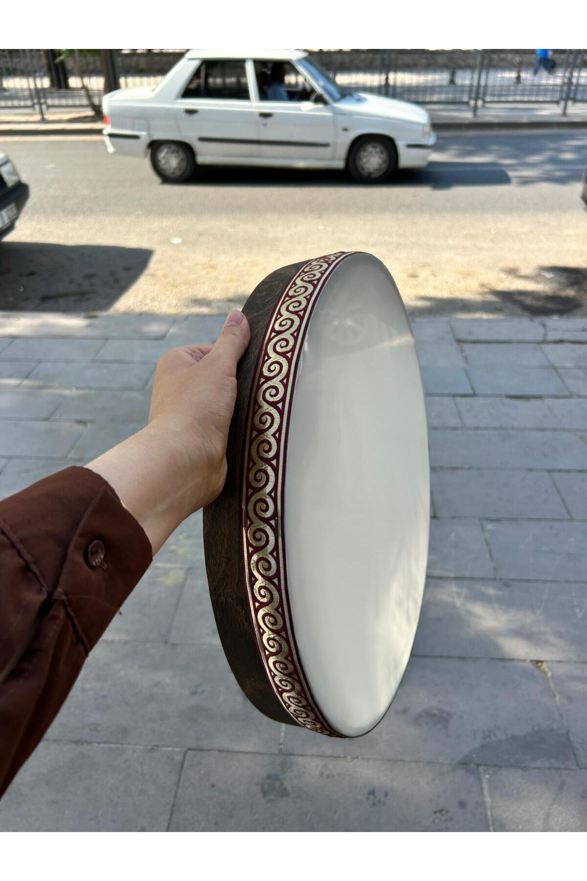 Yaniklar Müzik Akortlu Film Derili Bendir 42 Cm (Kilif Hediyeli)
