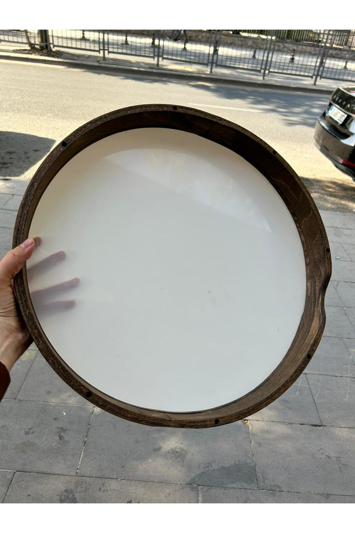 Yaniklar Müzik Akortlu Film Derili Bendir 45 Cm (Kilif Hediyeli)