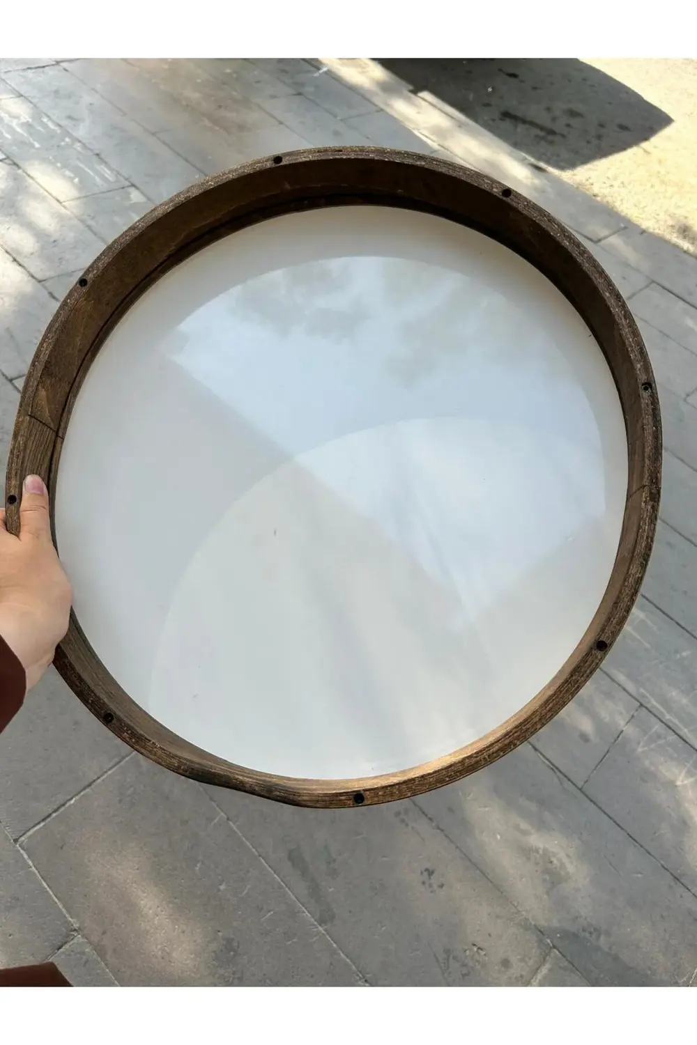 Akortlu Film Derili Bendir 45 cm (Kılıf Hediyeli) Akortlu Film Derili Bendir 45 cm (Kılıf Hediyeli)