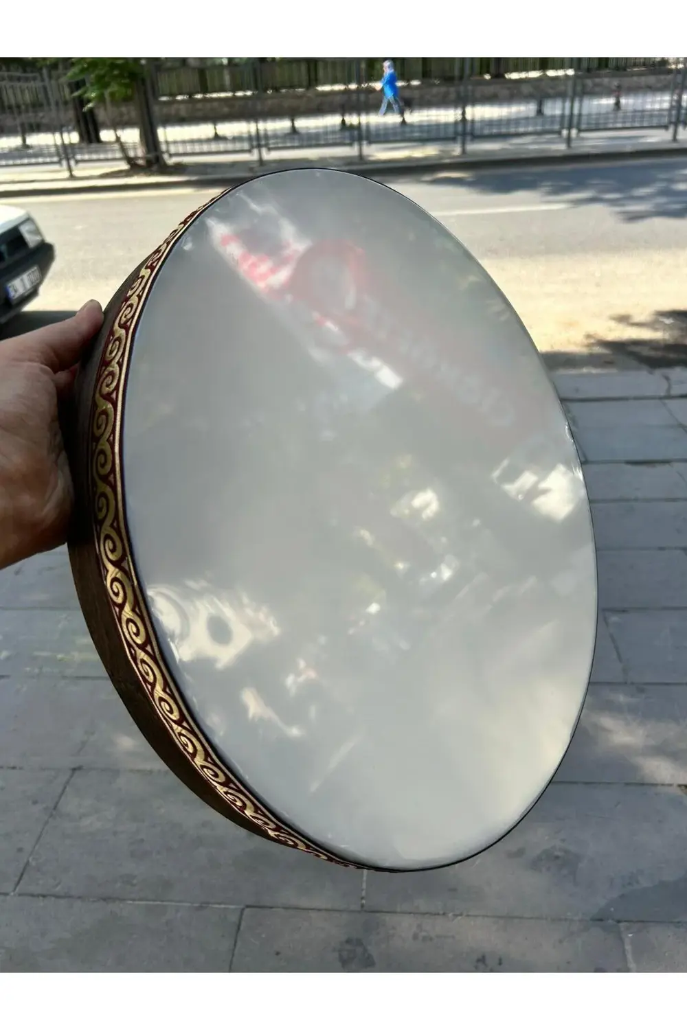 Akortlu Film Derili Bendir 45 cm (Kılıf Hediyeli) Akortlu Film Derili Bendir 45 cm (Kılıf Hediyeli)