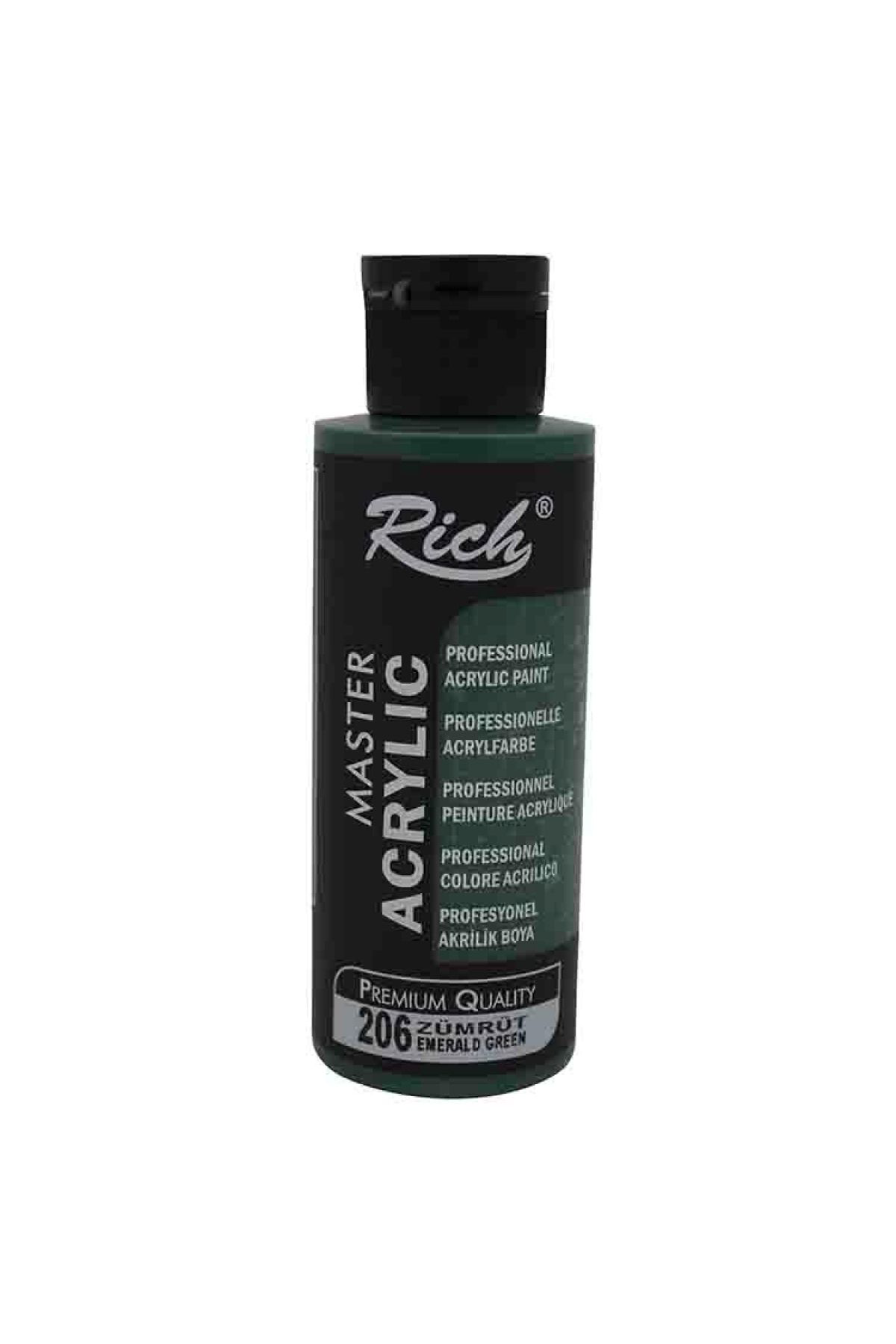 Rich Akr-120-206 Akrilik Boya 120 Cc Zümrüt