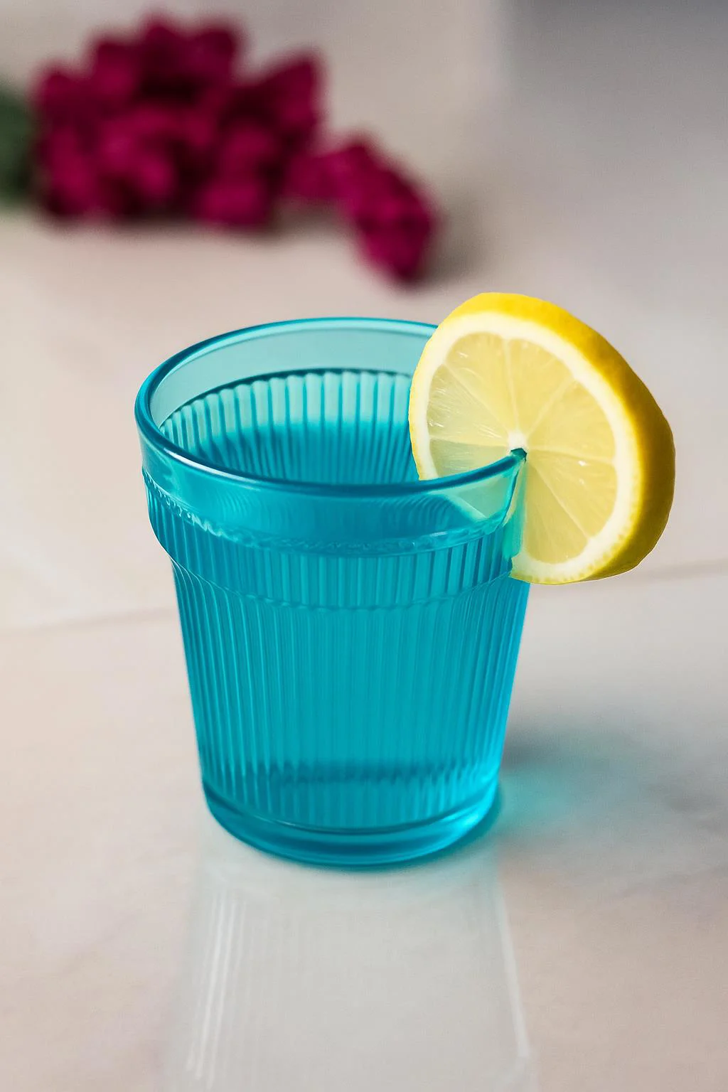 Akrilik Aquamarin Bardak 300 ml – Kırılmaz, BPA’sız Su ve Kahve Bardağı