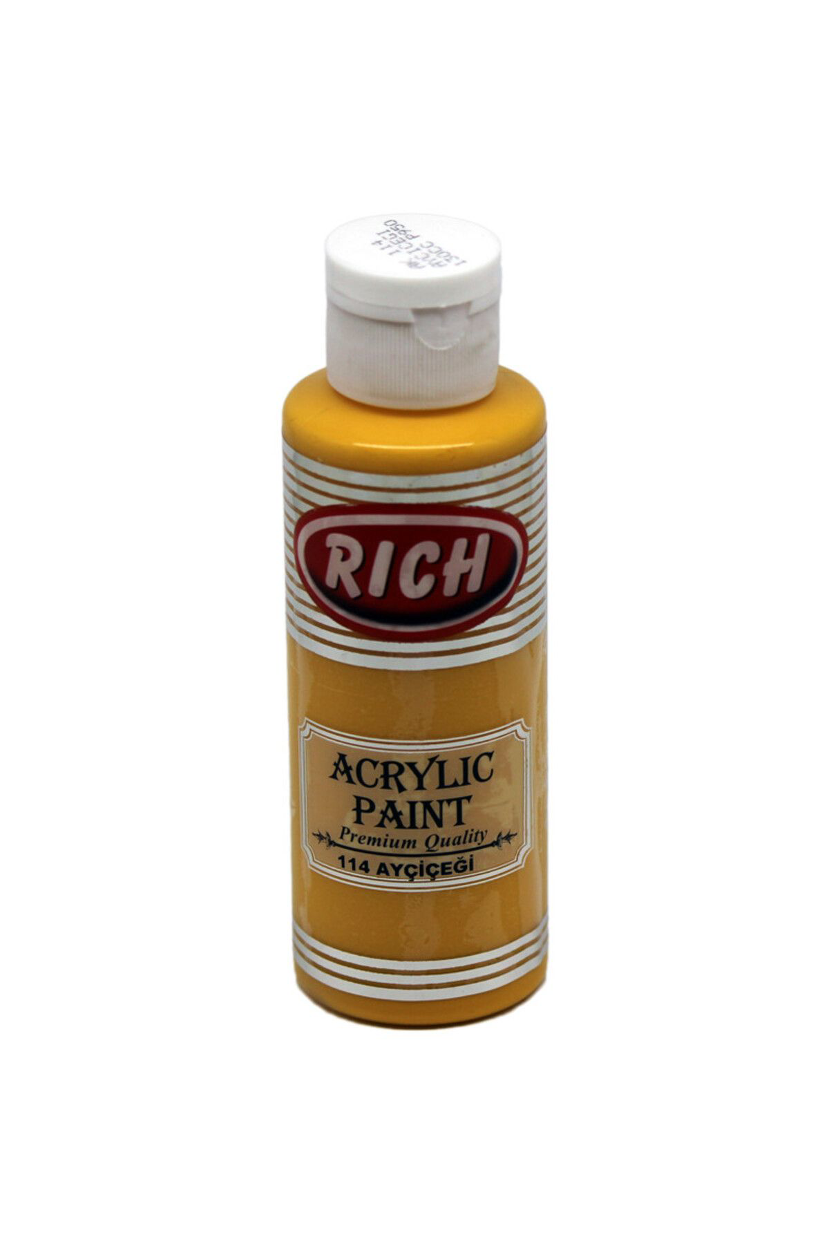 Rich Akrilik Boya 120 Cc Ay Çiçeği 114