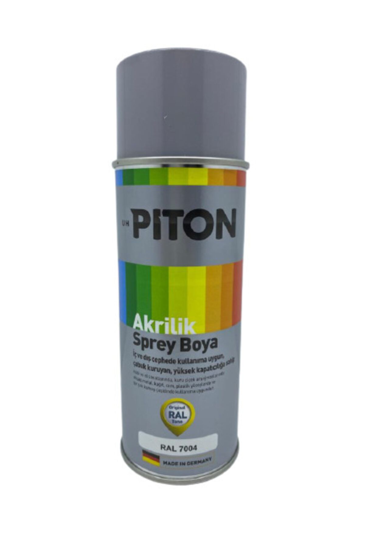 Piton Akrilik Boya Ral Sinyal Gri Spery Boya 400 Ml  7004