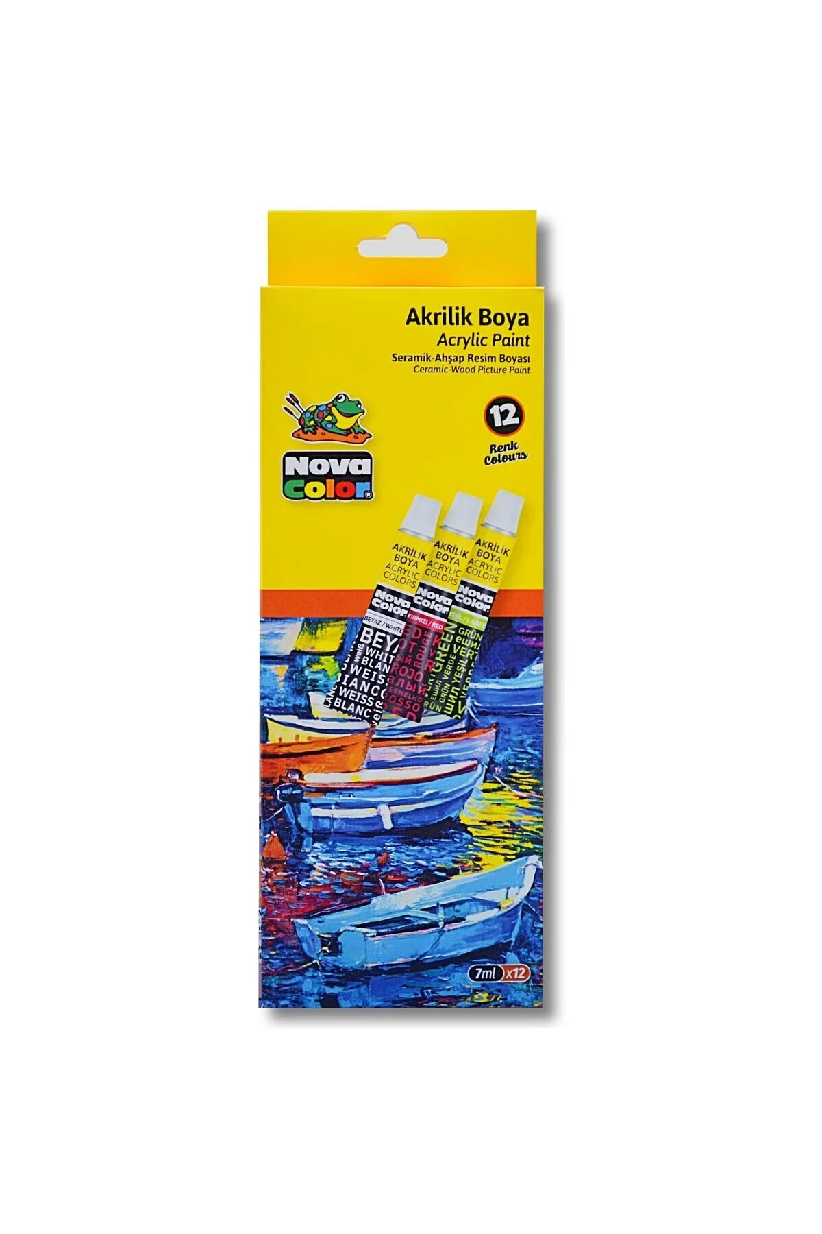 Akrilik Boya Tüp 7 Ml 12li Takım Akrilik Boya Tüp 7 Ml 12li Takım