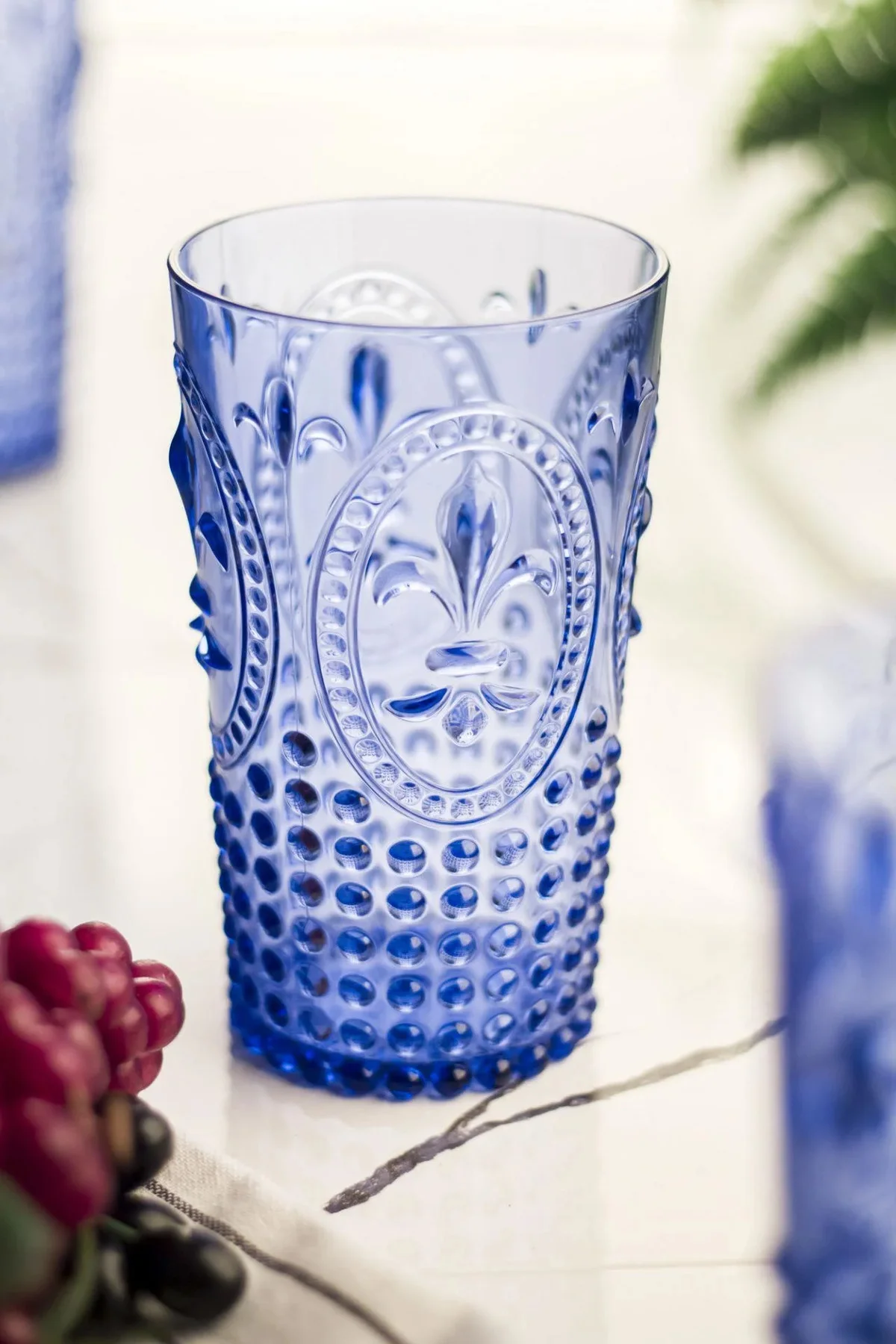 Akrilik Mavi Tekli Uzun Bardak & Su Meşrubat Bardağı 750 ml ( Büyük Boy & Cam Değildir ) Akrilik Mavi Tekli Uzun Bardak & Su Meşrubat Bardağı 750 ml ( Büyük Boy & Cam Değildir )