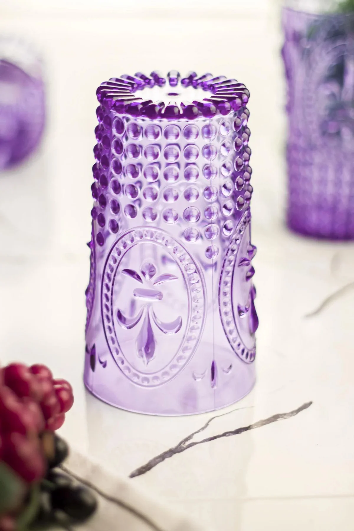 Akrilik Mor 6'lı Uzun Bardak & Su Meşrubat Bardağı 750 ml ( Büyük Boy & Cam Değildir ) Akrilik Mor 6'lı Uzun Bardak & Su Meşrubat Bardağı 750 ml ( Büyük Boy & Cam Değildir )
